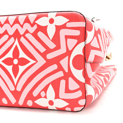 Louis Vuitton Monogram Giant Crafty NeoNoe MM Rouge Rose Creme 9 of 9