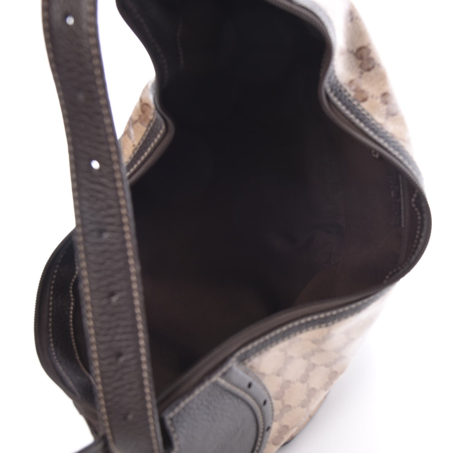 Gucci Crystal Monogram Hobo Brown 5 of 7