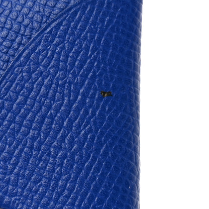Hermes Epsom Calvi Card Case Bleu Electrique 8 of 8