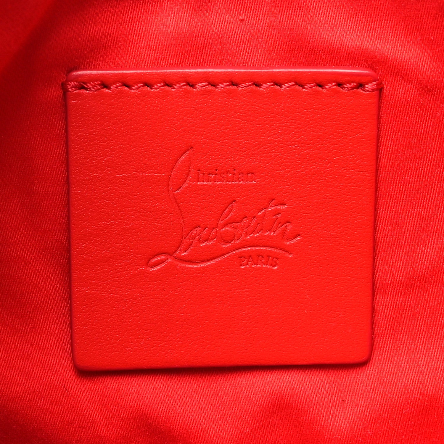Christian Louboutin Calfskin Mini Loubila Chain Shoulder Bag Black 6 of 11
