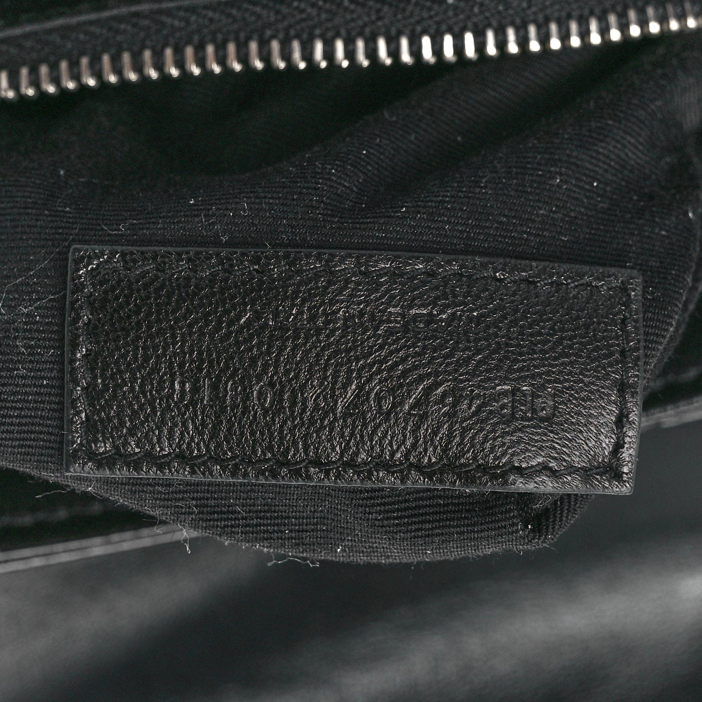 Calfskin Y Quilted Monogram Toy Loulou Crossbody Bag Black