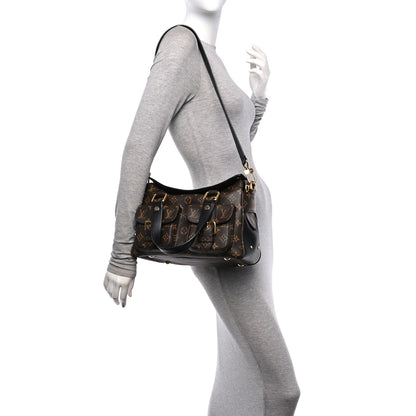 Louis Vuitton Monogram Manhattan NM Black 2 of 10