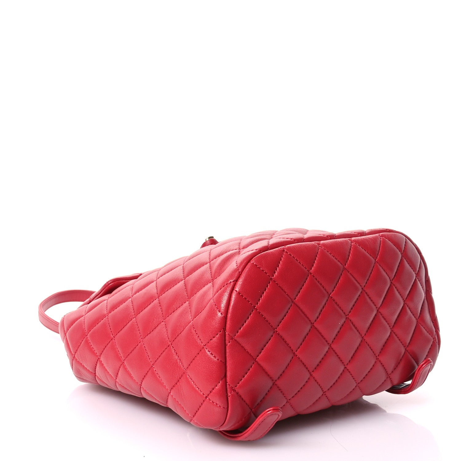 Chanel Lambskin Quilted Small Urban Spirit Backpack Red 4 of 11