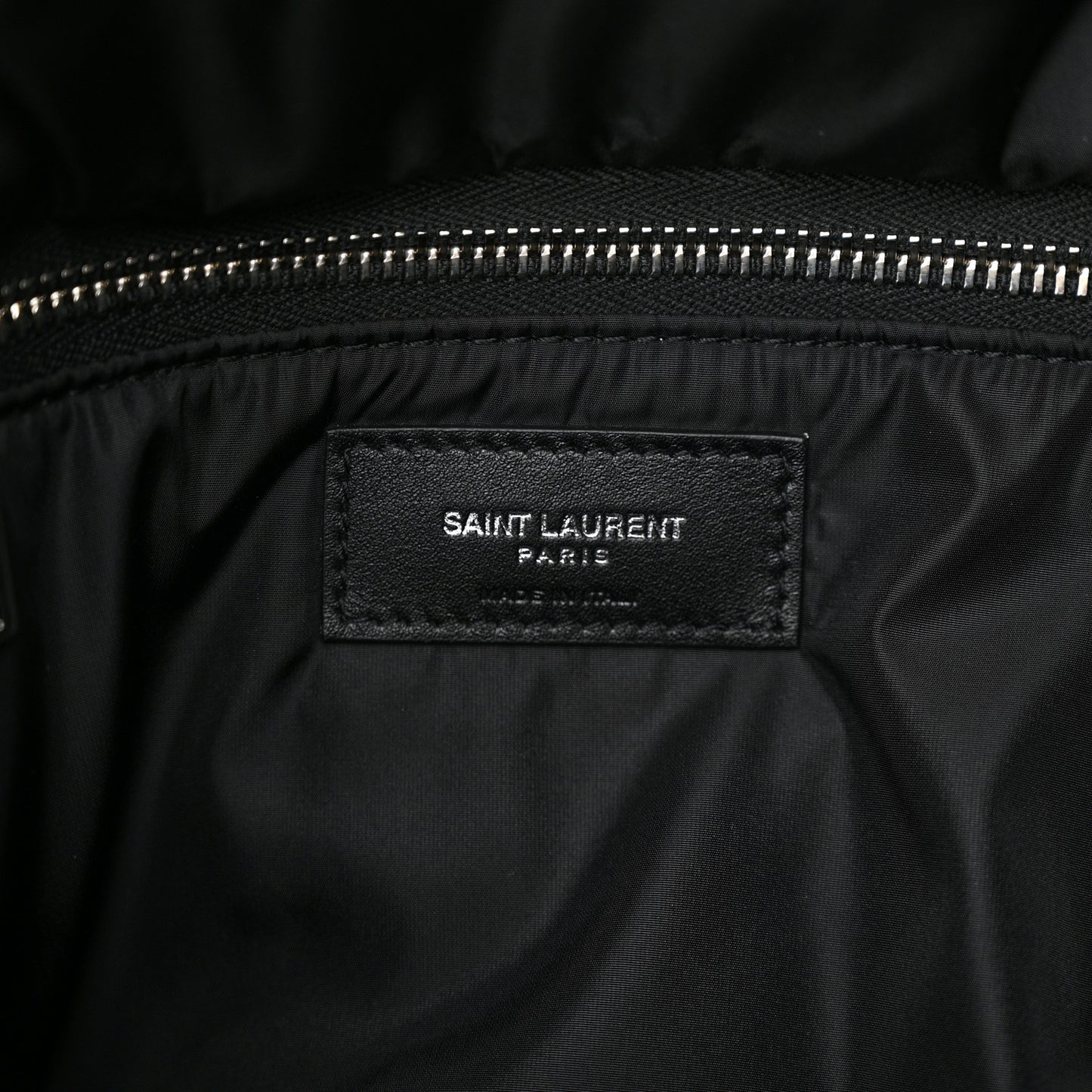 Econyl Nylon Lou Puffer Messenger Black
