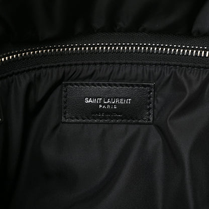 Saint Laurent Econyl Nylon Lou Puffer Messenger Black 6 of 10