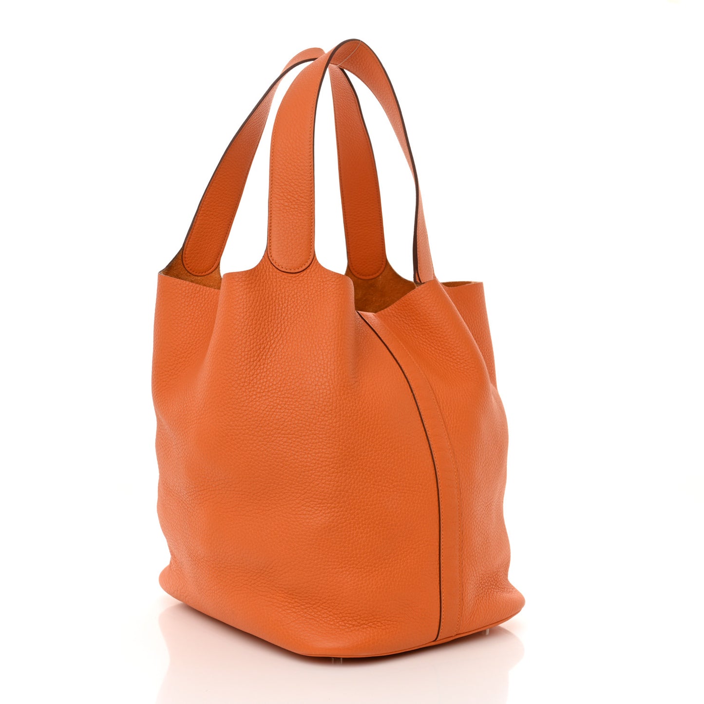 Taurillon Clemence Picotin Lock 26 GM Orange