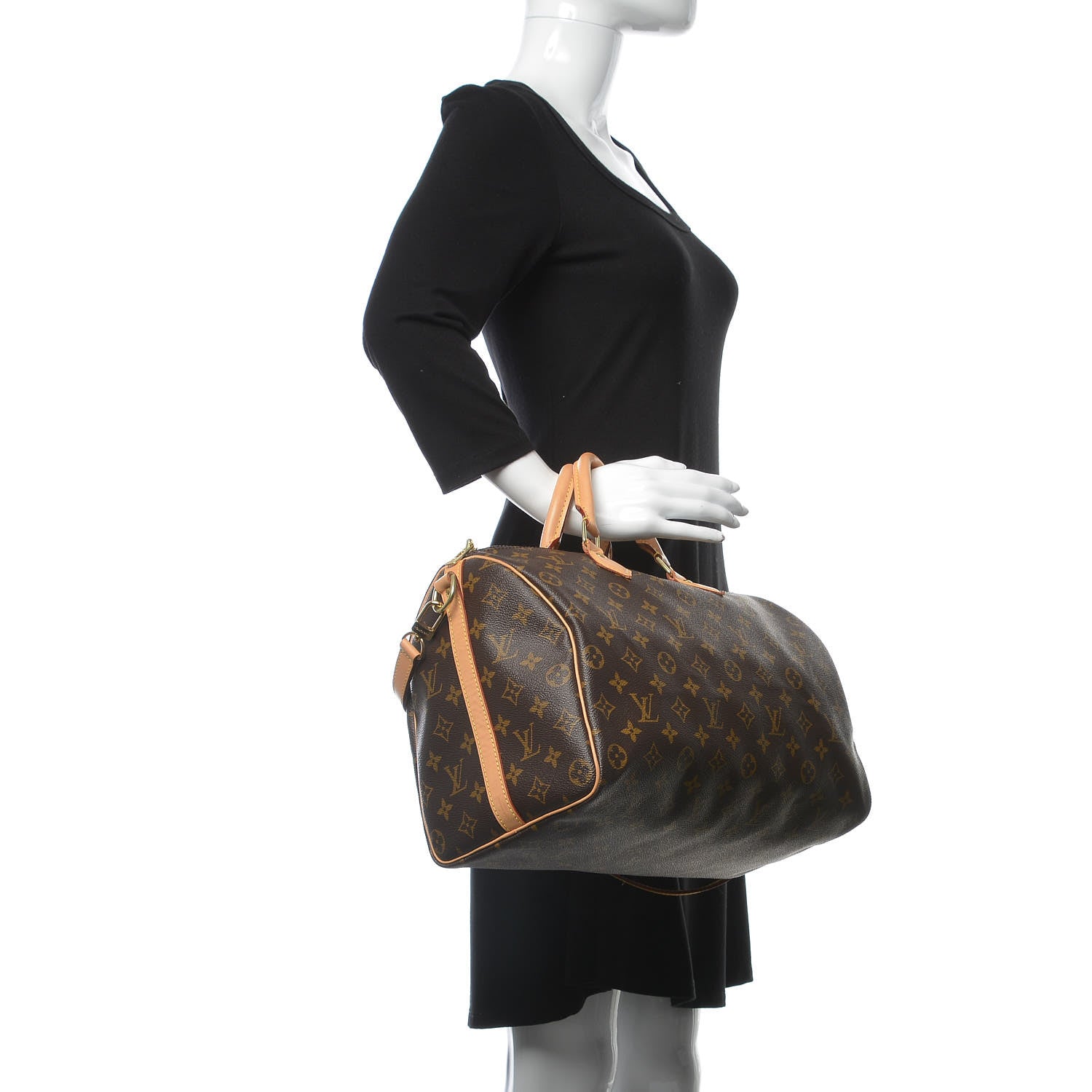 Louis Vuitton Monogram Speedy Bandouliere 35 3 of 14