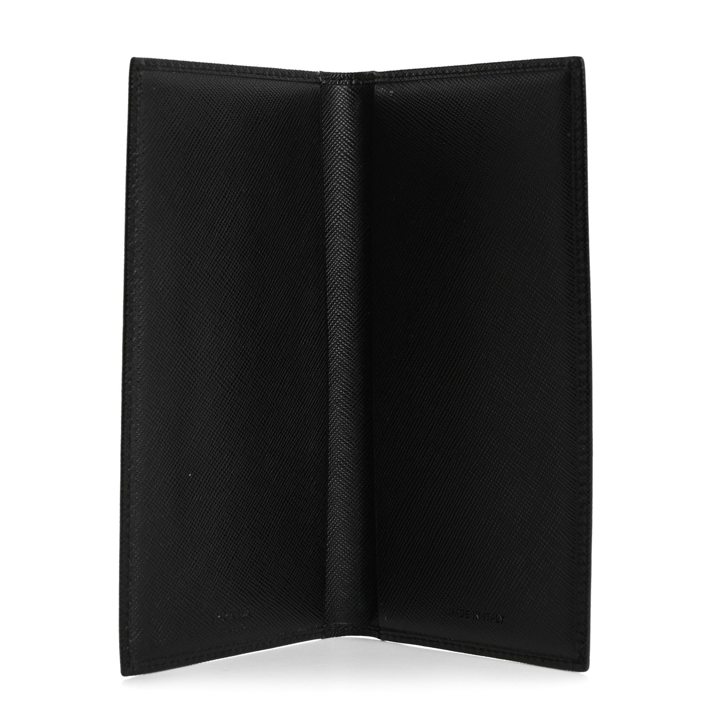 Saffiano Checkbook Cover Black