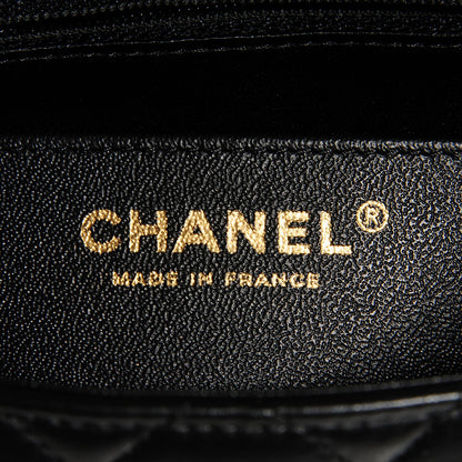 Chanel Lambskin Quilted Mini Square Flap Black 7 of 8