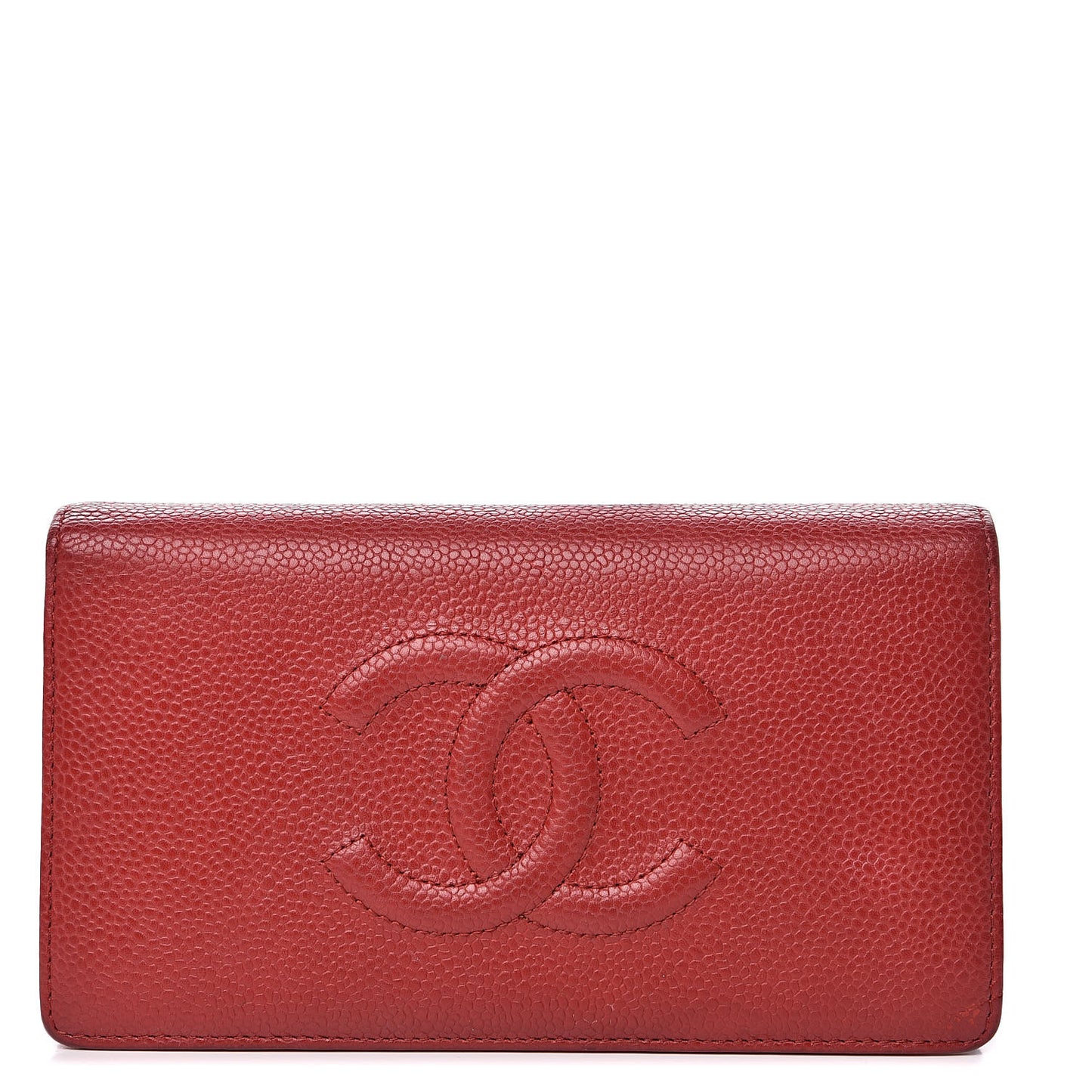 Caviar Timeless CC Yen Wallet Red