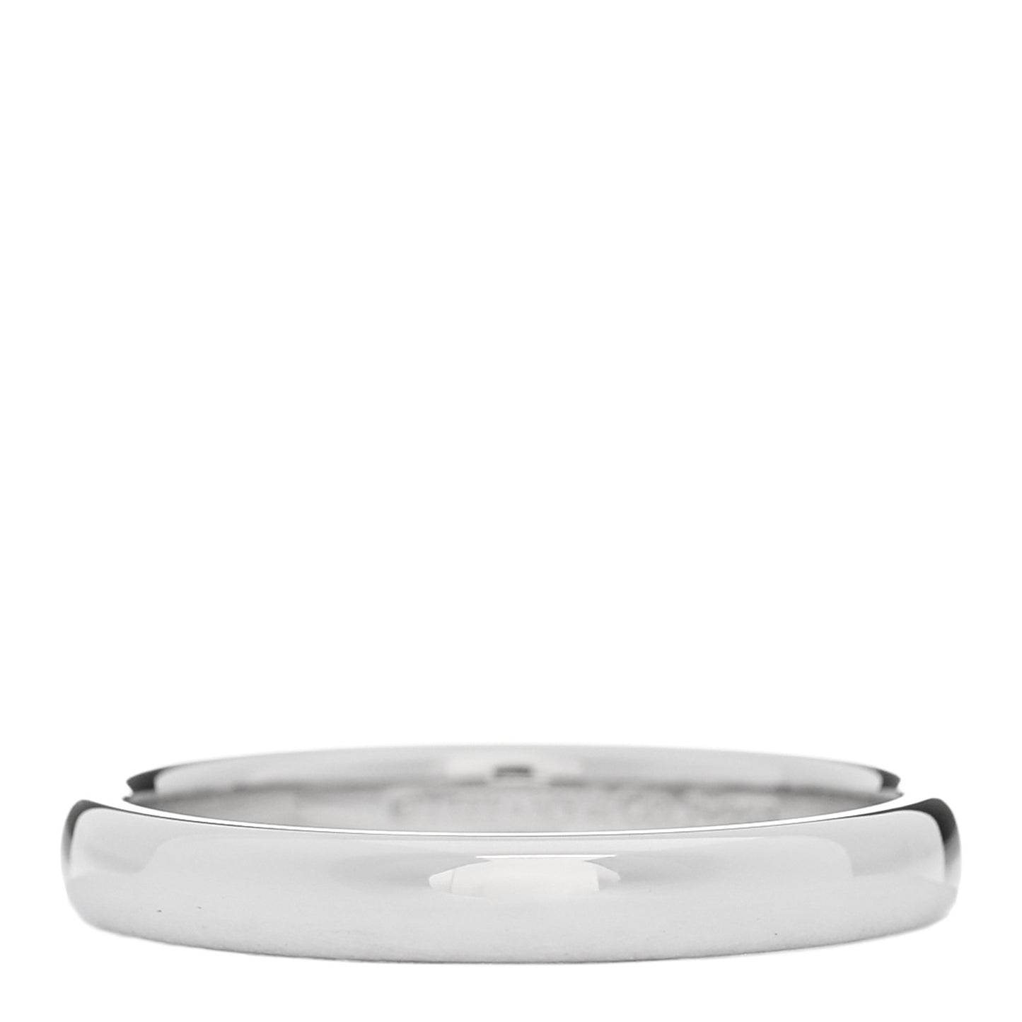 Platinum 3mm Classic Wedding Band Ring 58 8.25