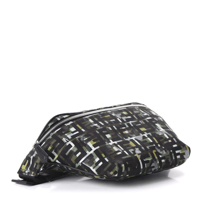 Fendi Nylon CamouFF Belt Bag Black Multicolor 4 of 10