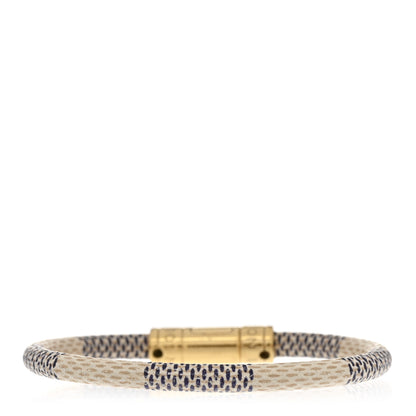 Louis Vuitton Damier Azur Keep It Bracelet 3 of 5
