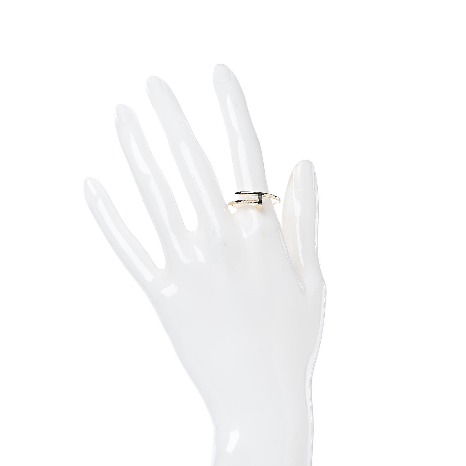 Cartier 18K Yellow Gold Small Juste Un Clou Ring 59 8.75 2 of 6