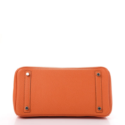 Hermes Togo Birkin 30 Orange 6 of 31