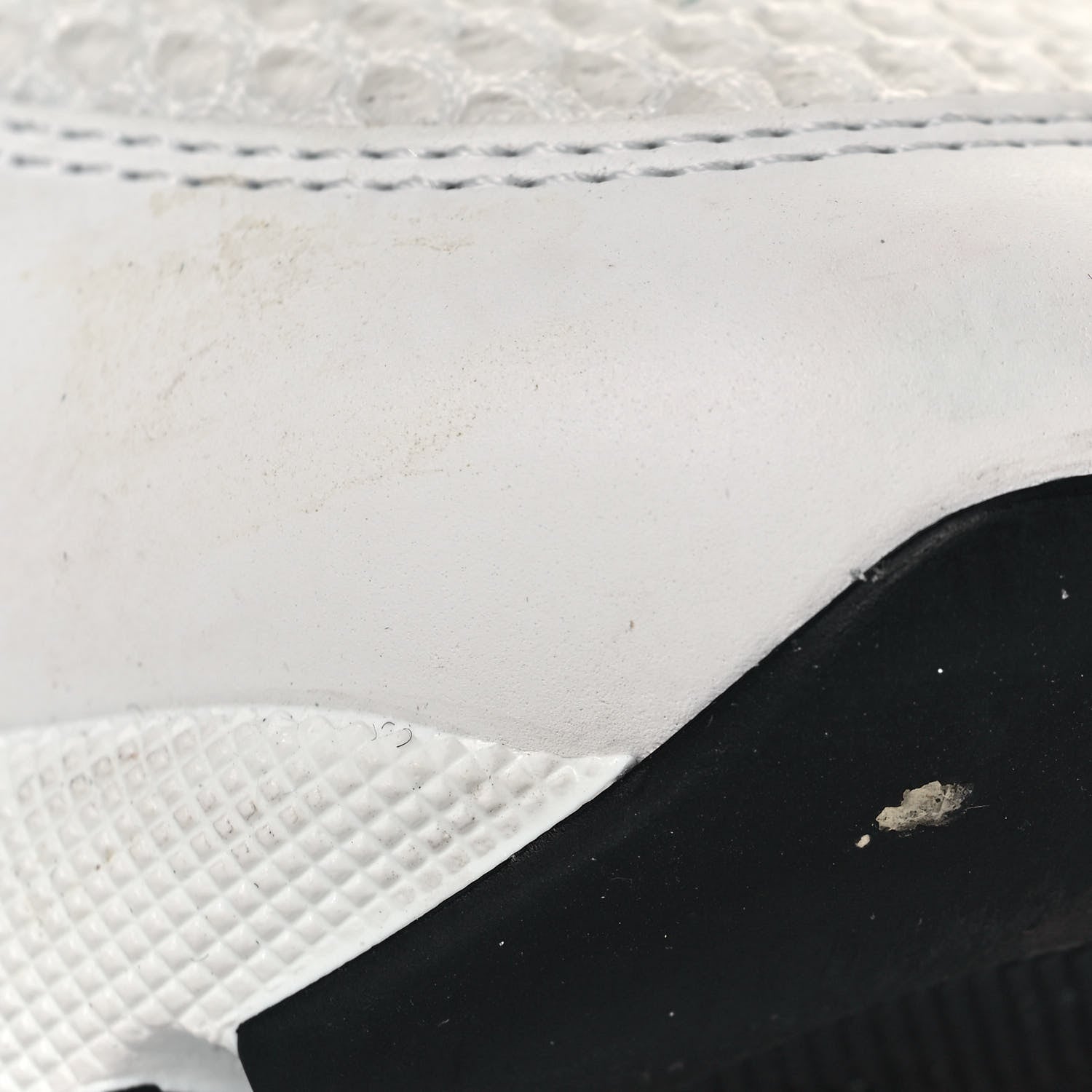 Christian Dior Technical Mesh Calfskin Mens B22 Sneakers 44 White Black Green 14 of 15