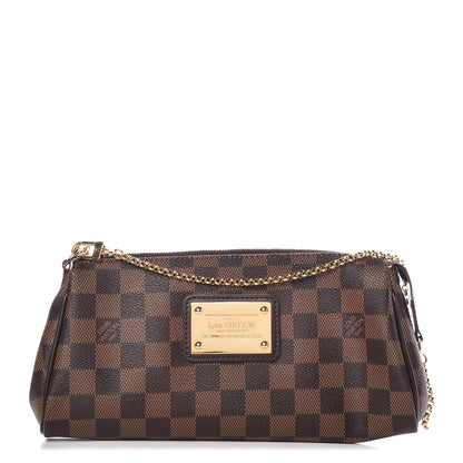 Louis Vuitton Damier Ebene Eva Clutch 1 of 7