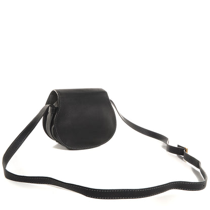 Chloe Calfskin Mini Marcie Round Crossbody Bag Black 3 of 8