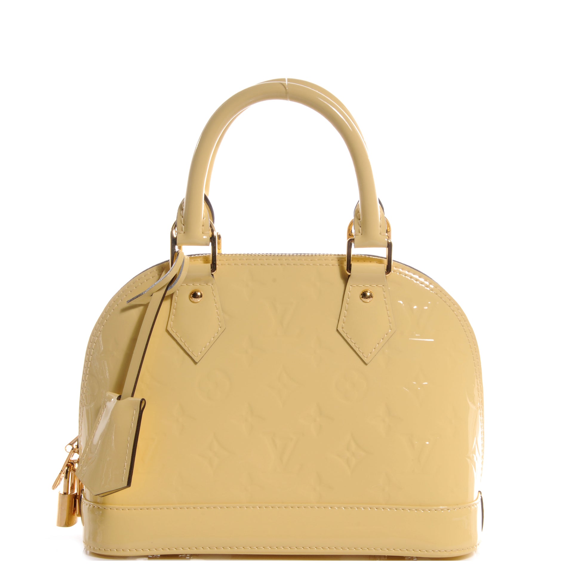 Louis Vuitton Vernis Alma BB Citrine 1 of 7