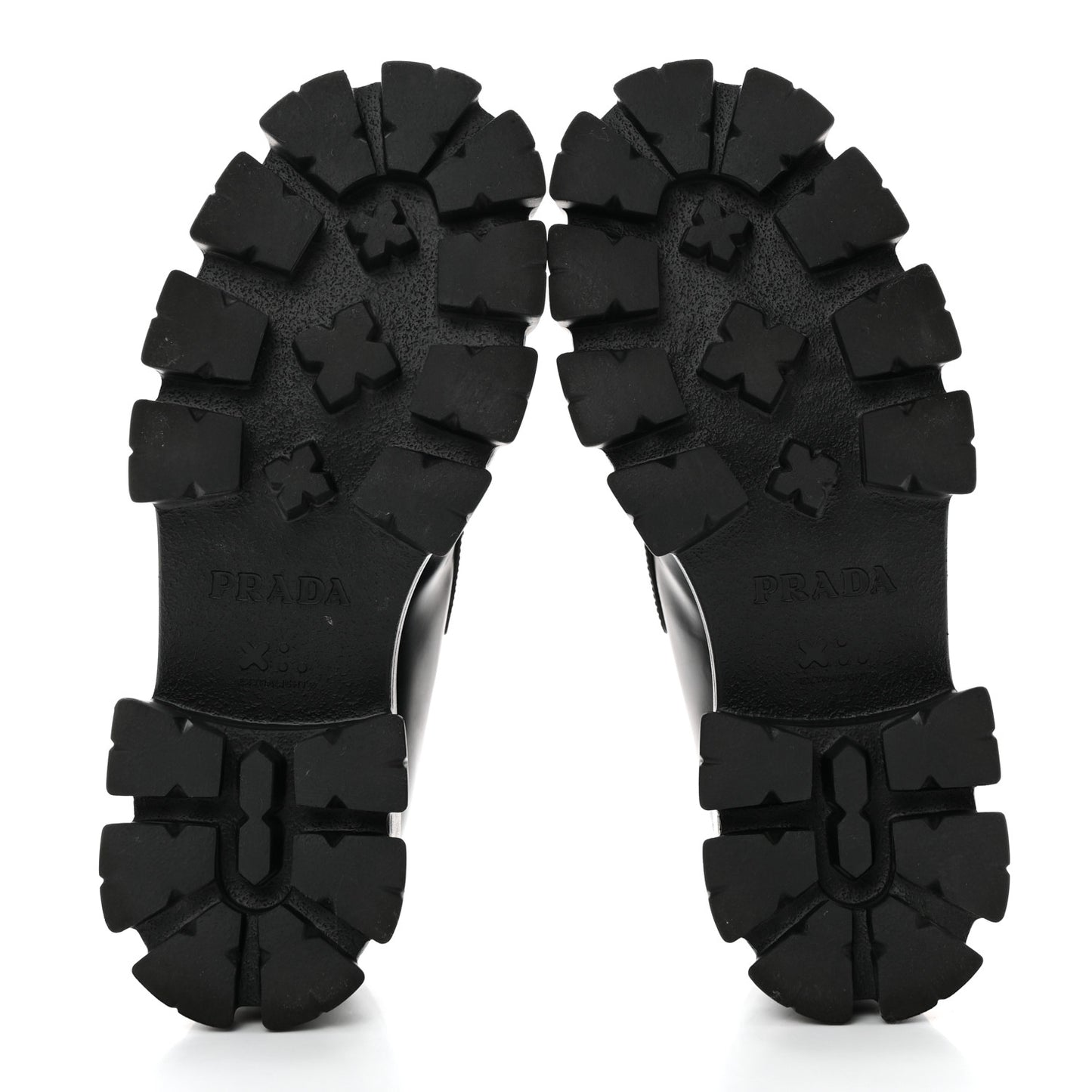 Spazzolato Rois Metal Triangle Logo Monolith 55mm Loafers 39 Black