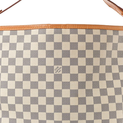 Louis Vuitton Damier Azur Delightful MM Rose Ballerine 8 of 12