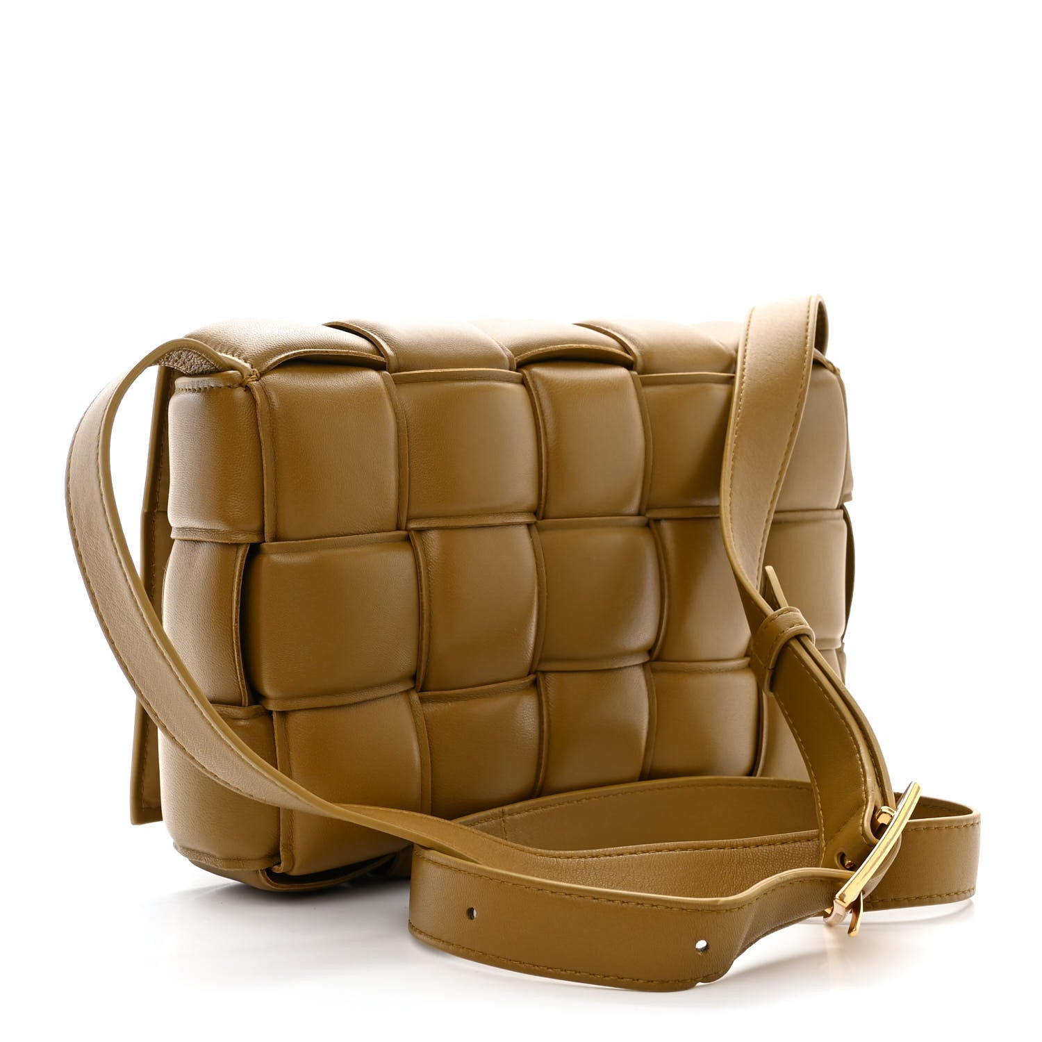 Bottega Veneta Nappa Maxi Intreccio Padded Cassette Crossbody Bag Acorn 3 of 10
