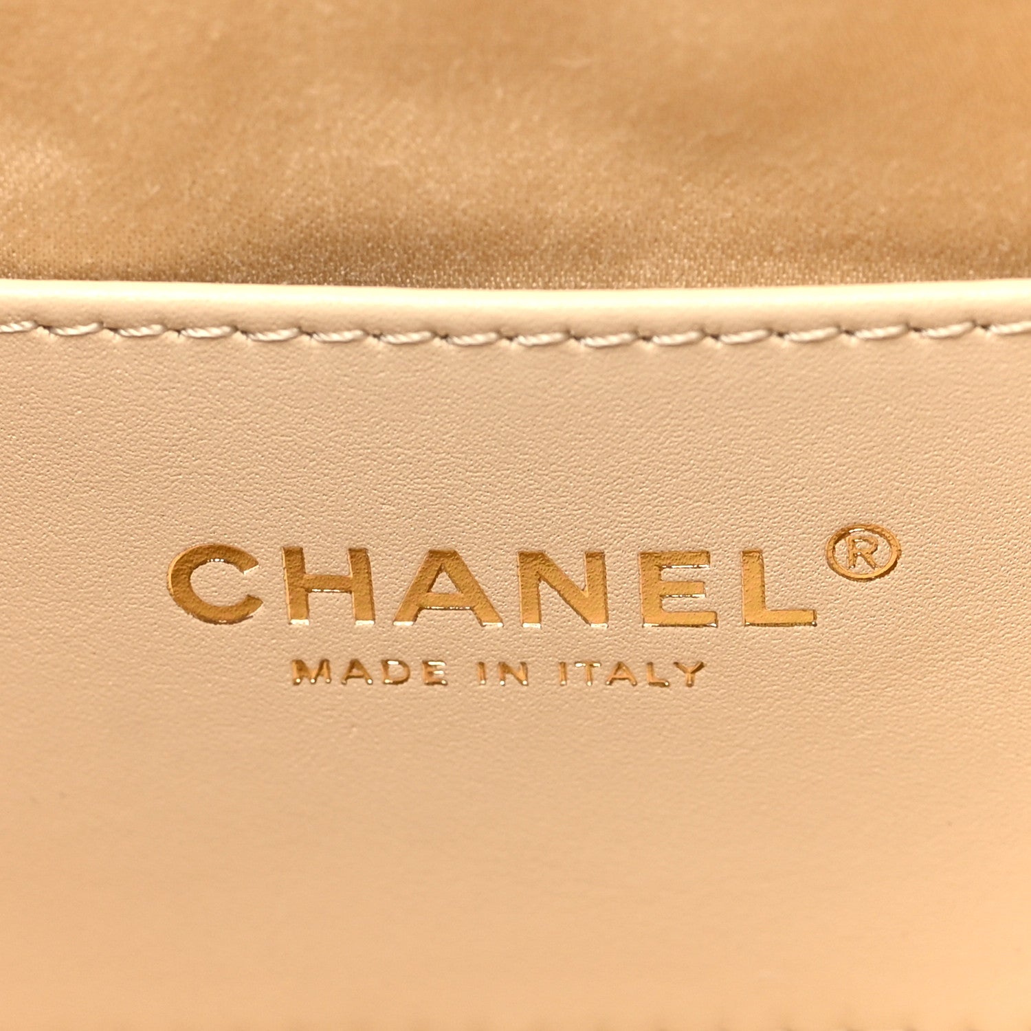 Chanel Caviar Quilted Mini Chanel 25 Handbag Beige 6 of 11