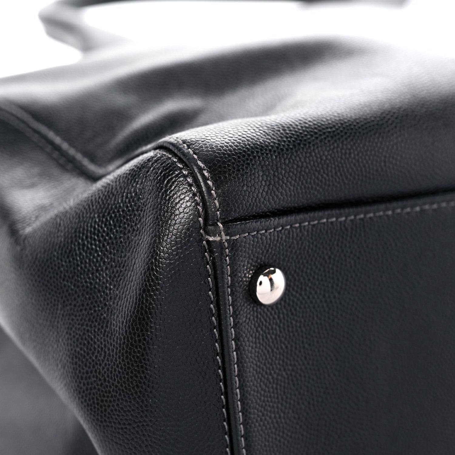 Chanel Caviar Cerf Executive Shopper Tote Black 12 of 12