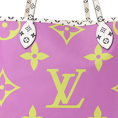 Louis Vuitton Monogram Giant Neverfull MM Pink Lilac 9 of 12