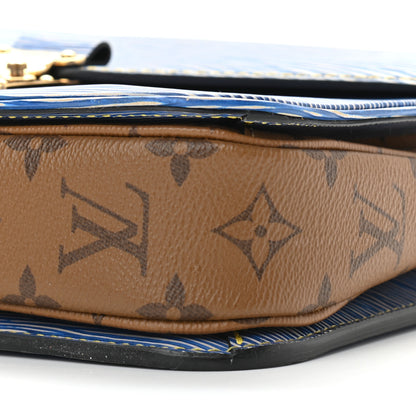 Louis Vuitton Epi Reverse Monogram Pochette Metis Denim Light 8 of 8