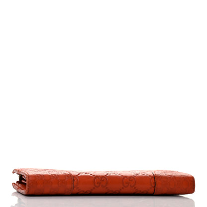Gucci Guccissima Bree Zip Around Wallet Orange 3 of 6