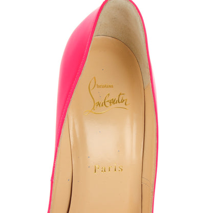 Christian Louboutin Jazz Calf Youpi 120 Pumps 38.5 Fuchsia White 7 of 8
