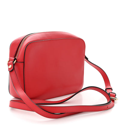 Versace Calfskin Palazzo Camera Bag Red 2 of 8