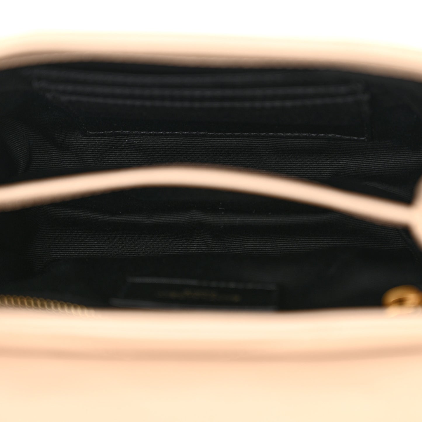 Calfskin Y Quilted Monogram Toy Loulou Crossbody Bag Dark Beige