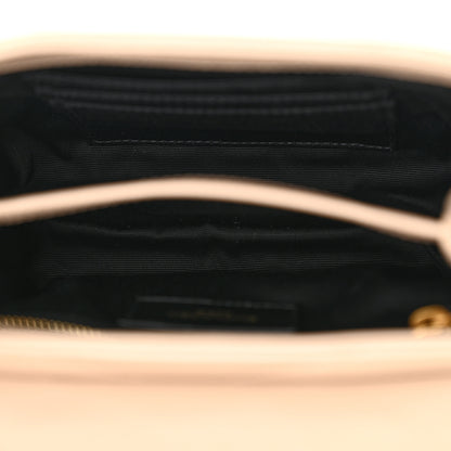 Saint Laurent Calfskin Y Quilted Monogram Toy Loulou Crossbody Bag Dark Beige 5 of 11