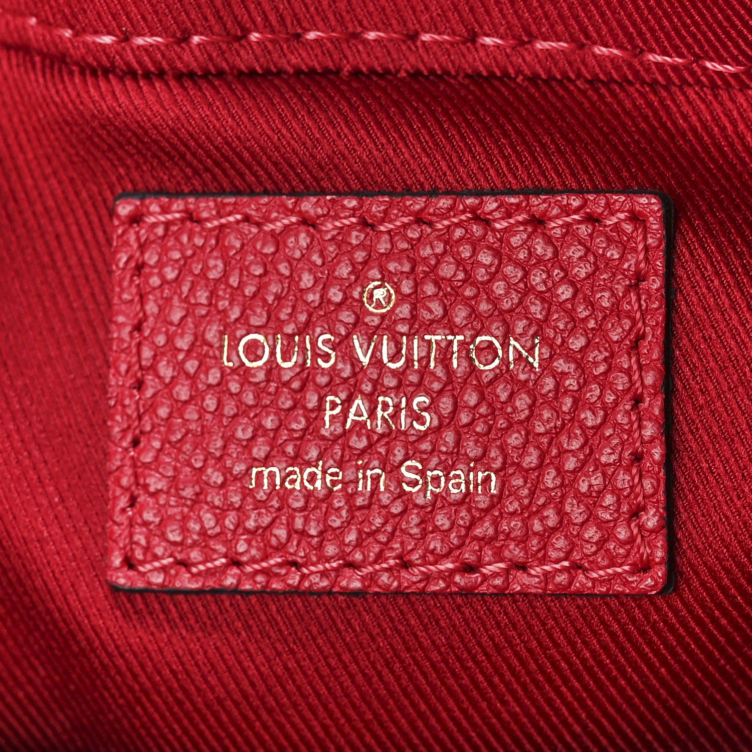 Louis Vuitton Empreinte Saintonge Scarlet 6 of 12
