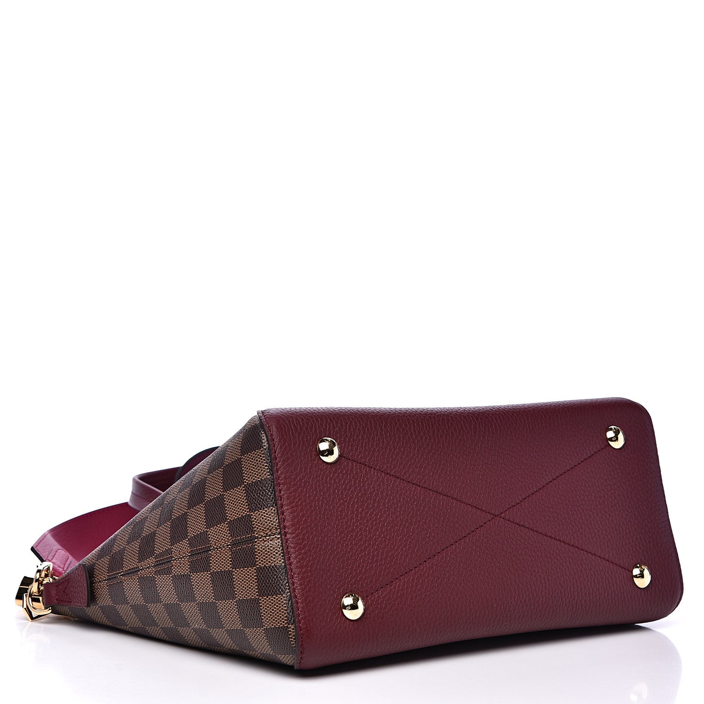 Damier Ebene Cuir Taurillon Hyde Park Fuchsia