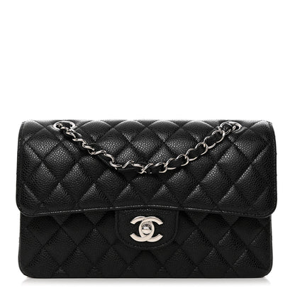 Chanel Caviar Quilted Small Double Flap Black 1 of 10