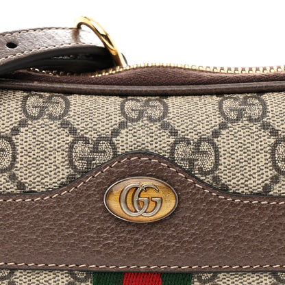 Gucci GG Supreme Monogram Web Mini Ophidia GG Bag Brown 8 of 10