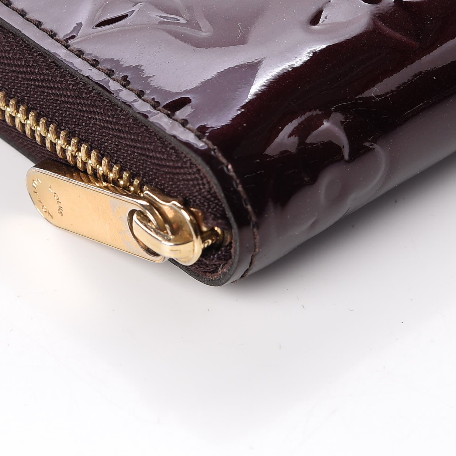 Louis Vuitton Vernis Zippy Coin Purse Amarante 6 of 12