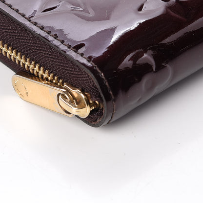 Louis Vuitton Vernis Zippy Coin Purse Amarante 6 of 12