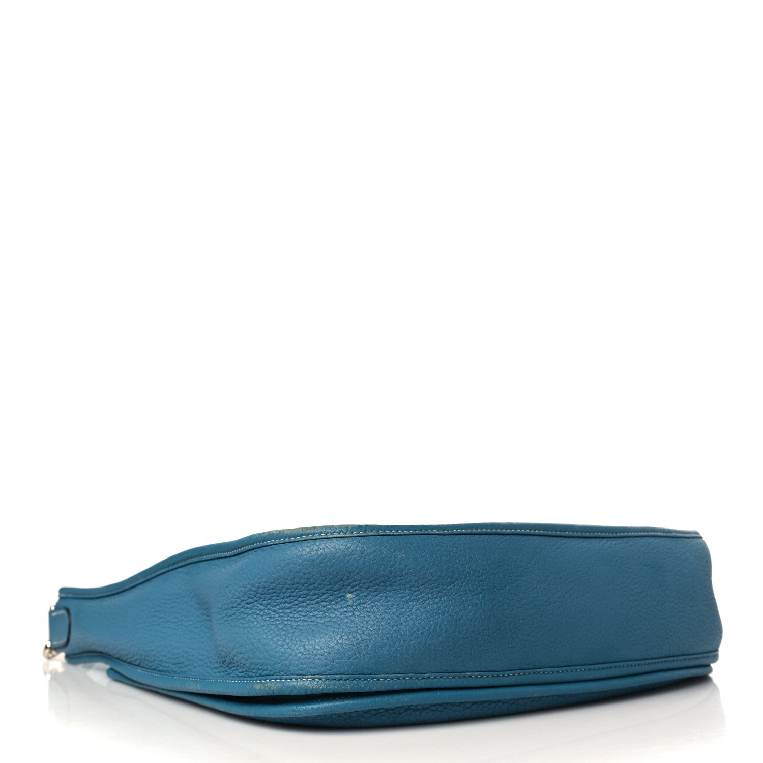 Hermes Taurillon Clemence Evelyne III GM Blue Jean 4 of 16