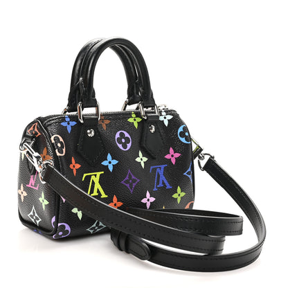 Louis Vuitton LV X TM Monogram Multicolor Nano Speedy Black 3 of 10