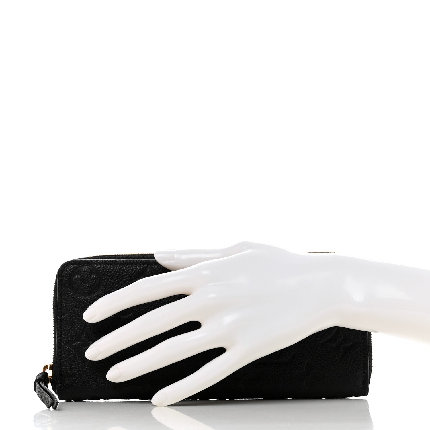 Louis Vuitton Empreinte Clemence Wallet Black 2 of 7