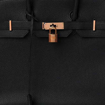 Hermes Togo Birkin 35 Black 6 of 9