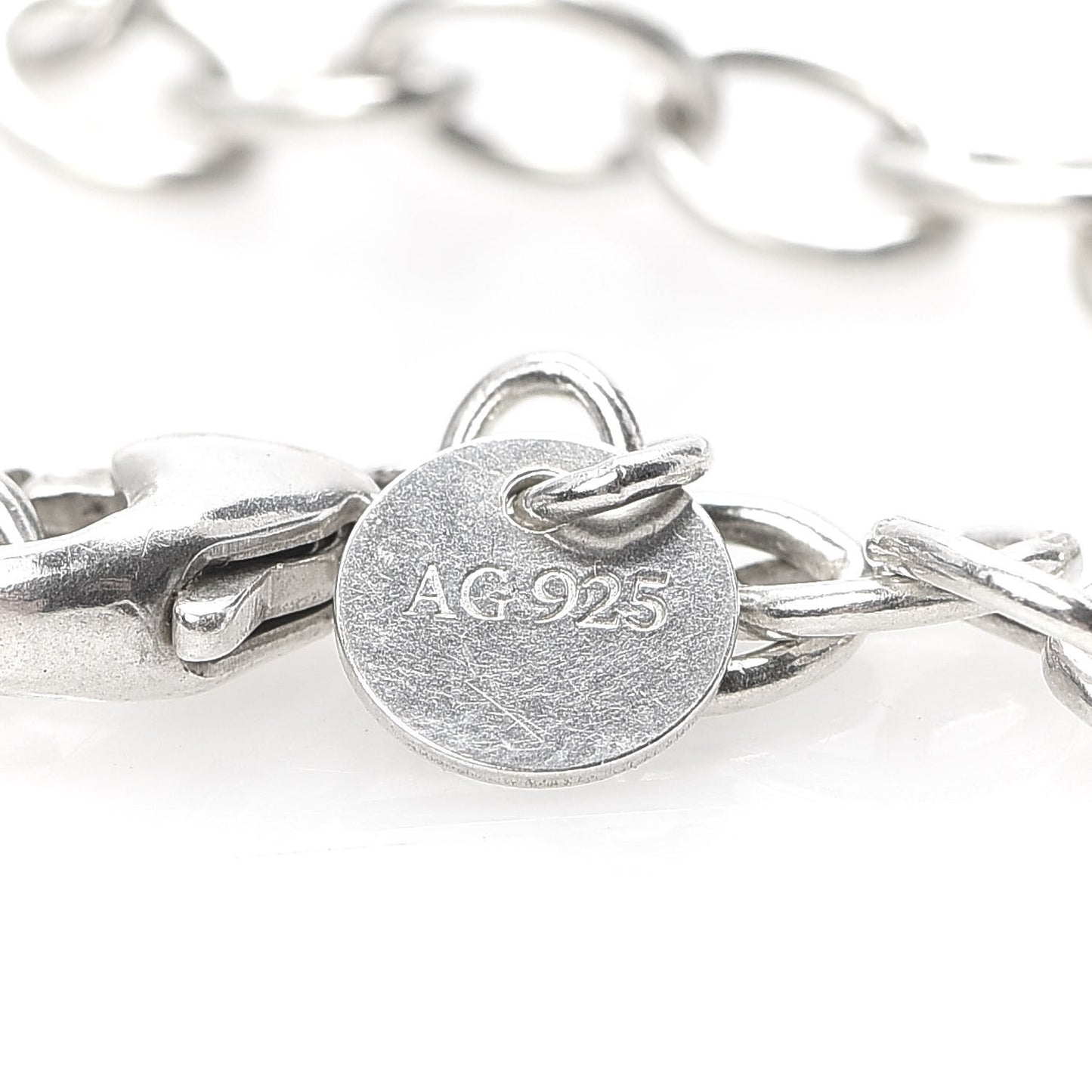 Sterling Silver Infinity Chain Bracelet
