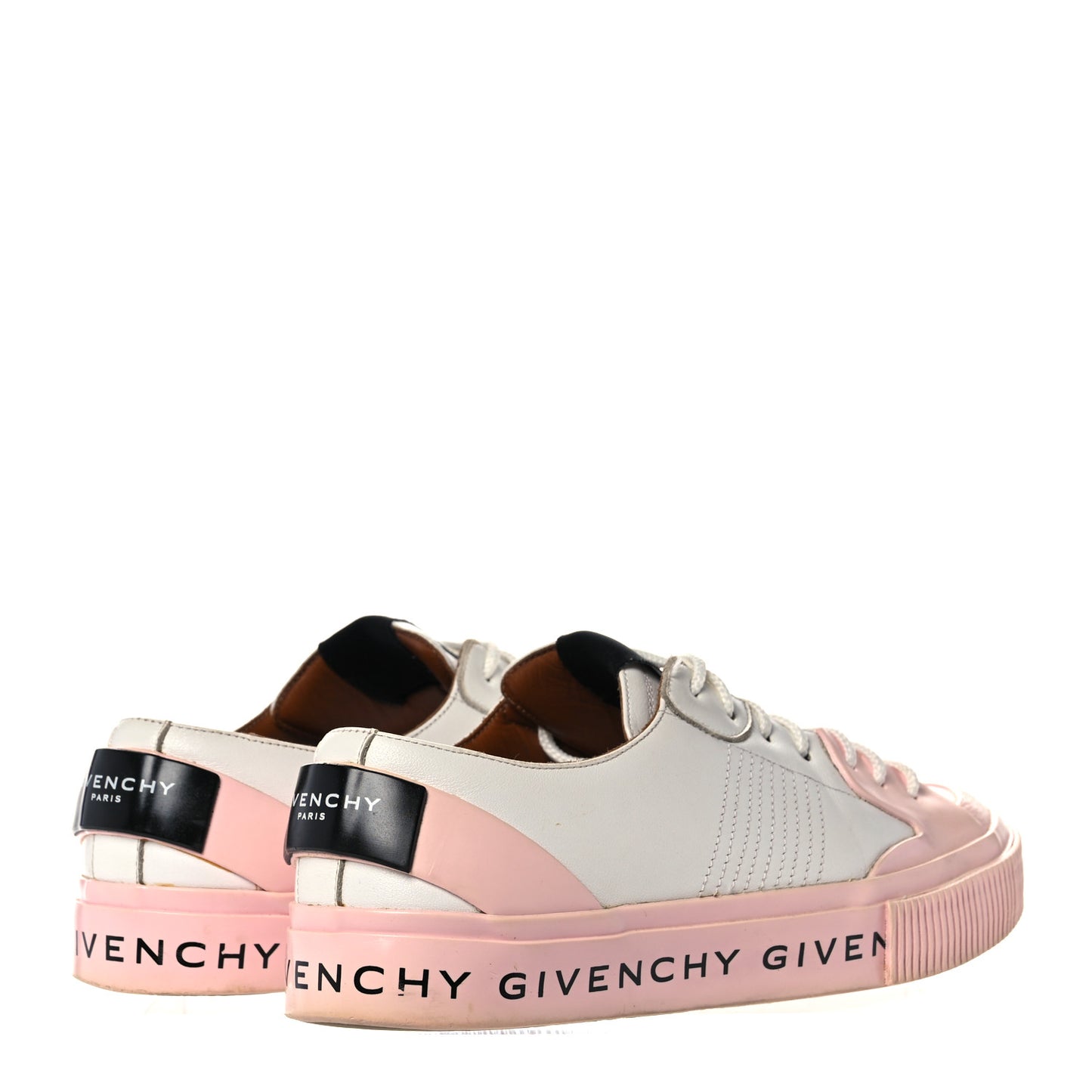 Canvas Logo Tennis Light Low Top Sneakers 37 White Pink