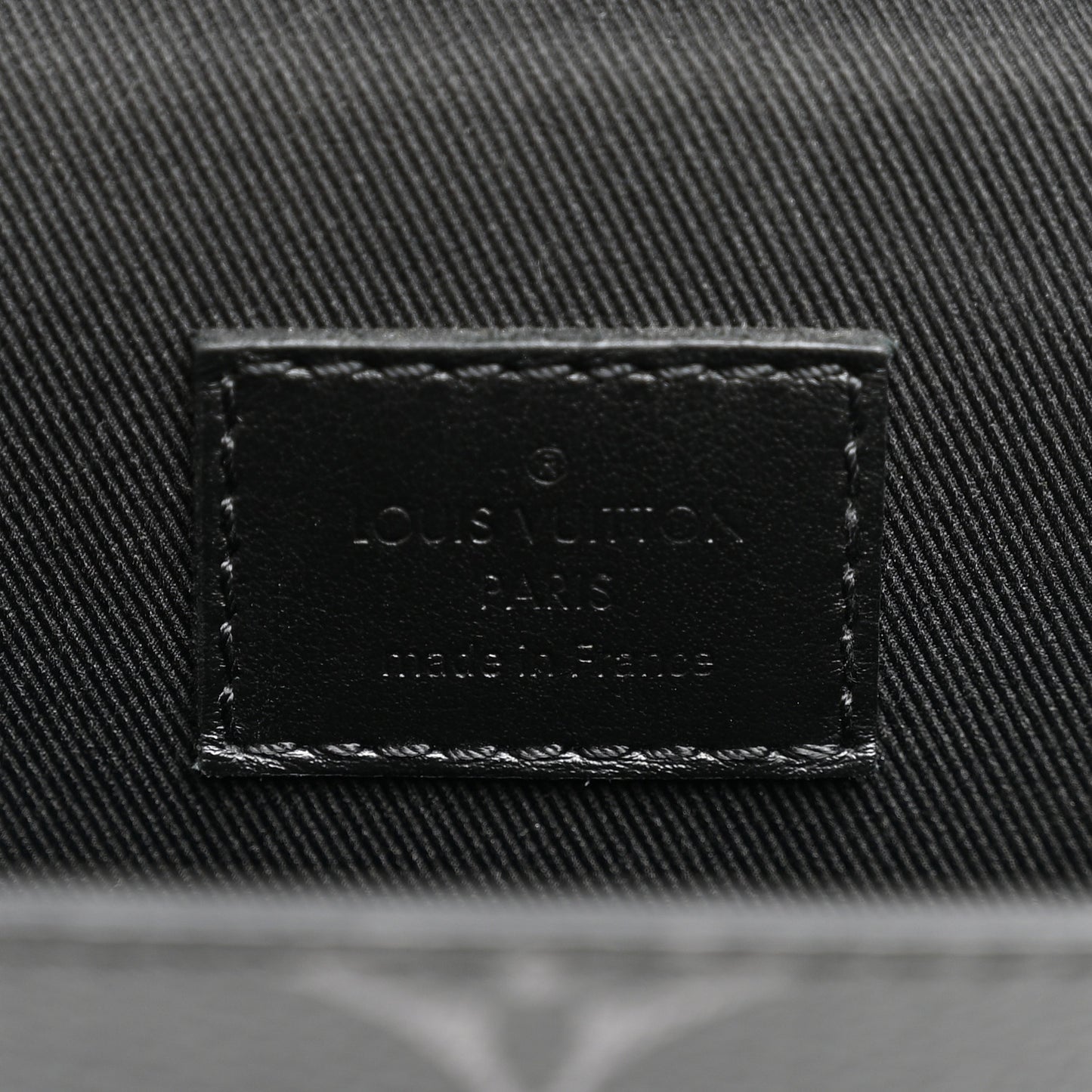 Monogram Eclipse Vertical Trunk Wearable Wallet Black