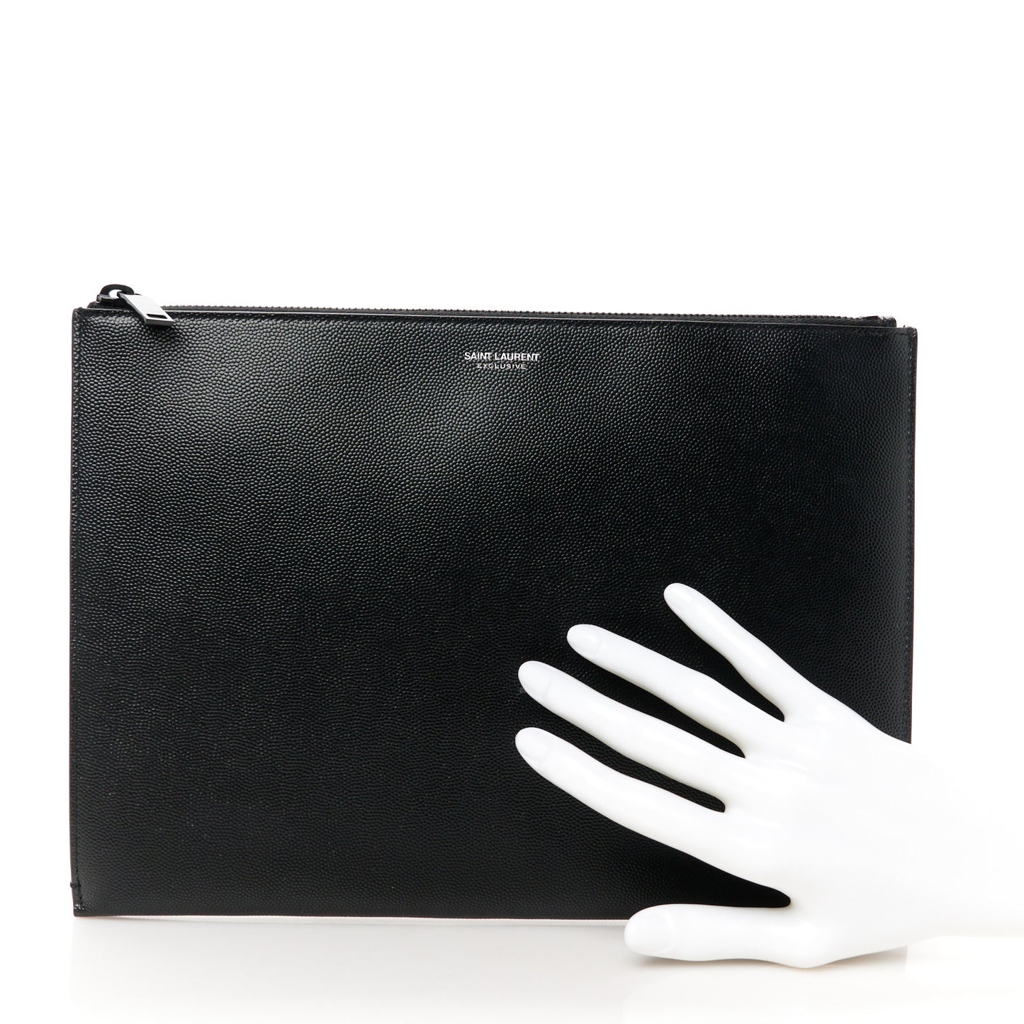 Grain De Poudre Zipped Tablet Holder Black