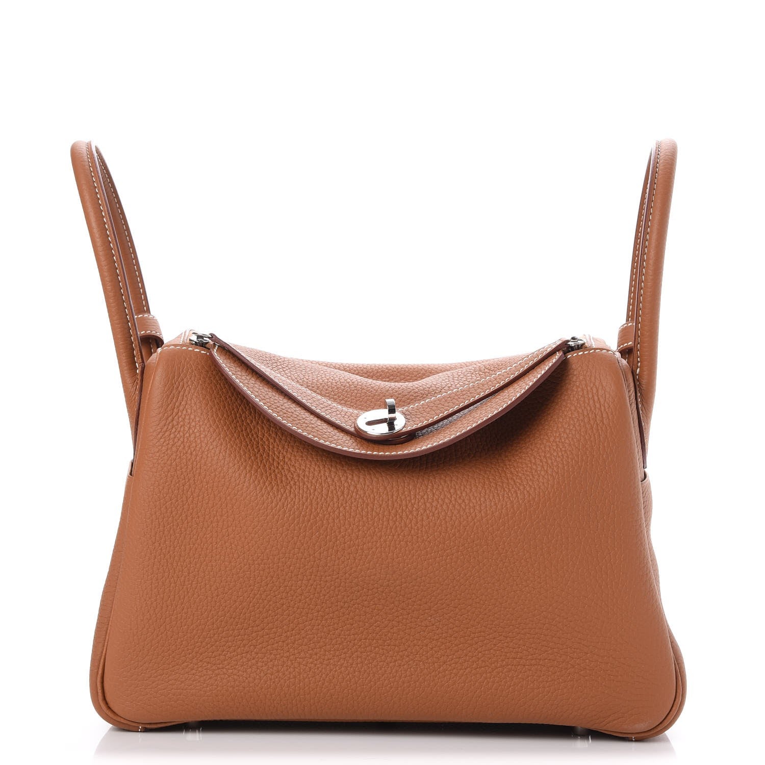 Hermes Taurillon Clemence Lindy 30 Gold 1 of 8